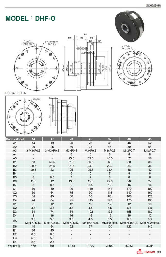 諧波減速機(jī)利明